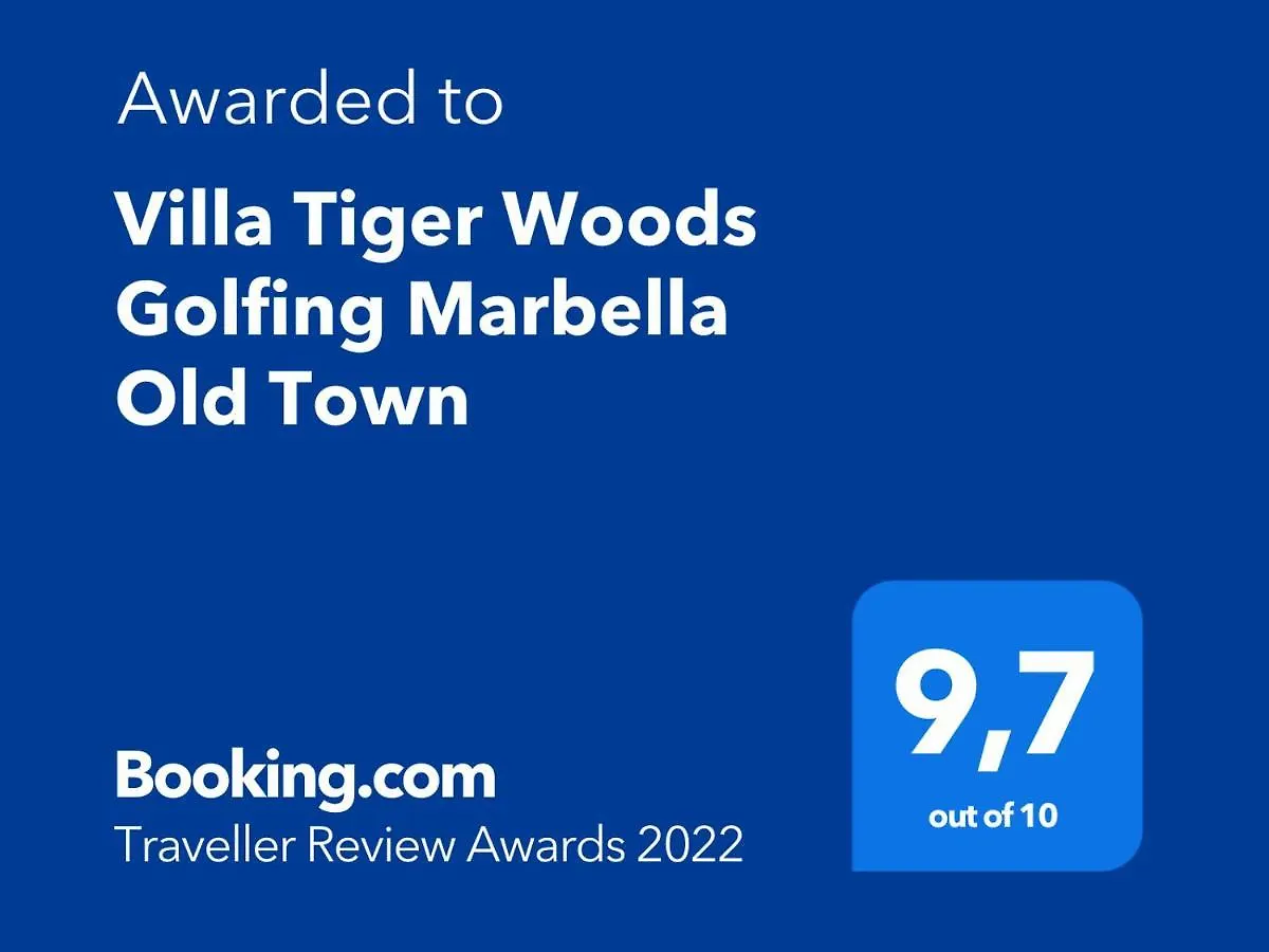 Villa Tiger Woods Golfing Marbella Old Town